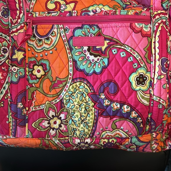 Vera Bradley Pink Swirl Large Tote - Picture 5 of 11